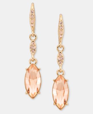 Crystal Double Drop Earrings