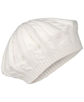 Core Cable Knit Beret Hat