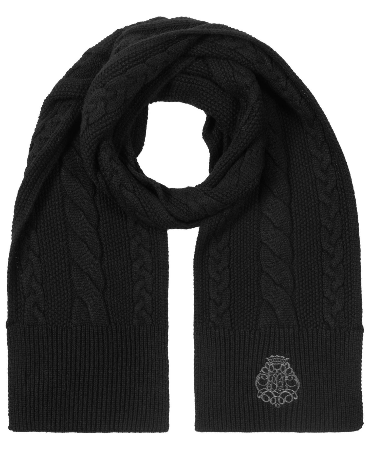Direct Embroidery Cable Scarf