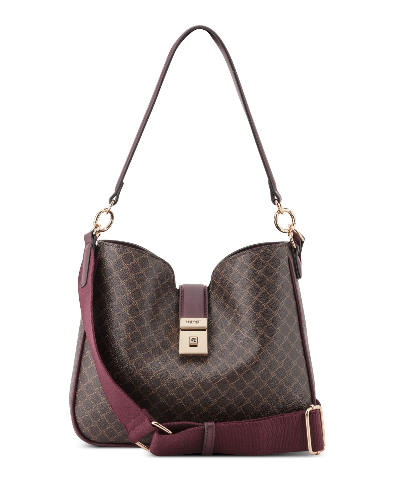 Monette Convertible Small Hobo Crossbody Handbag
