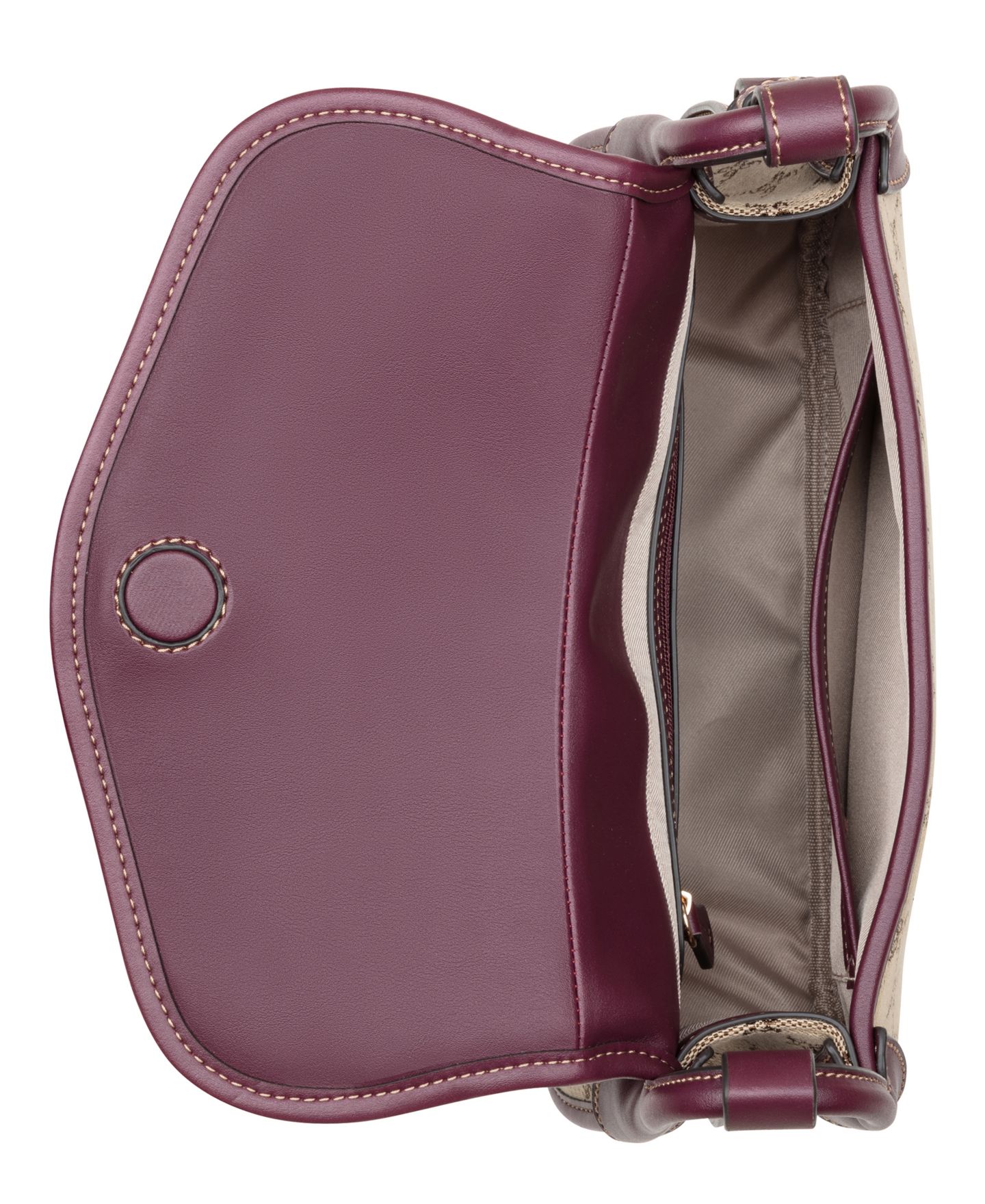 Женская сумка Nine West Cobel Convertible Flap Small Crossbody Handbag, цвет: Мокко — фото 4