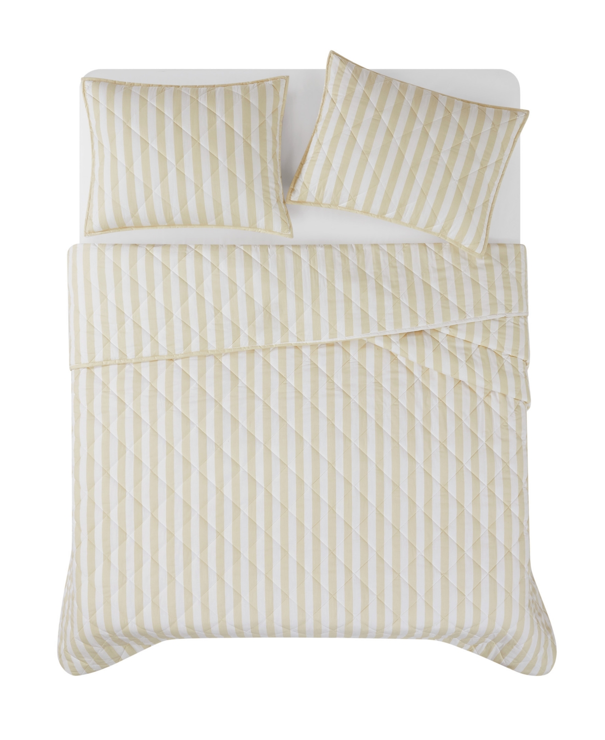 Brooklyn Loom Levi Stripe 3-Piece Quilt Set