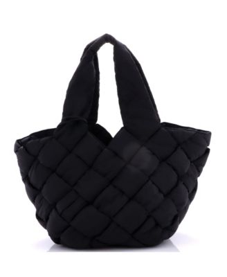 Cassette Paper Tote Intrecciato Nylon