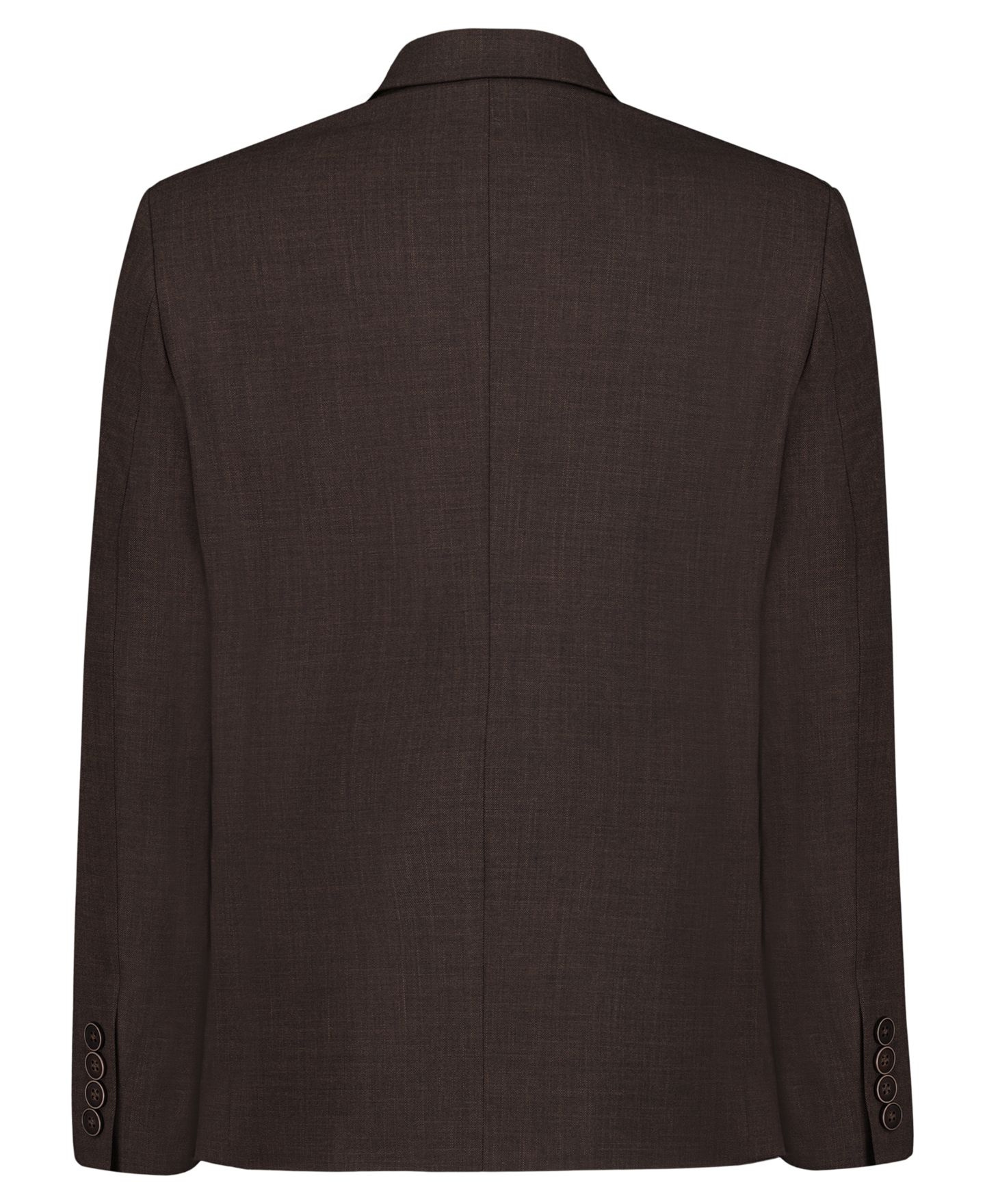 Куртка Calvin Klein Stretch Refined Sharkskin Long-Sleeve Jacket для мальчиков, цвет: Тёмный коричневый — фото 2