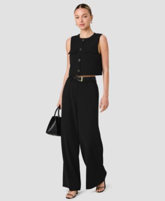 Women's Harry High-Waist Wide-Leg Pants