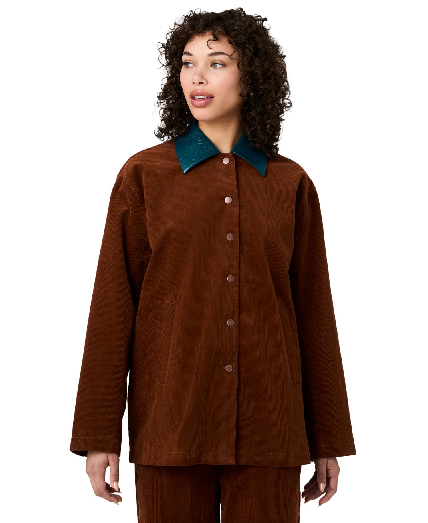 Women's Casey Collared Button-Front Jacket