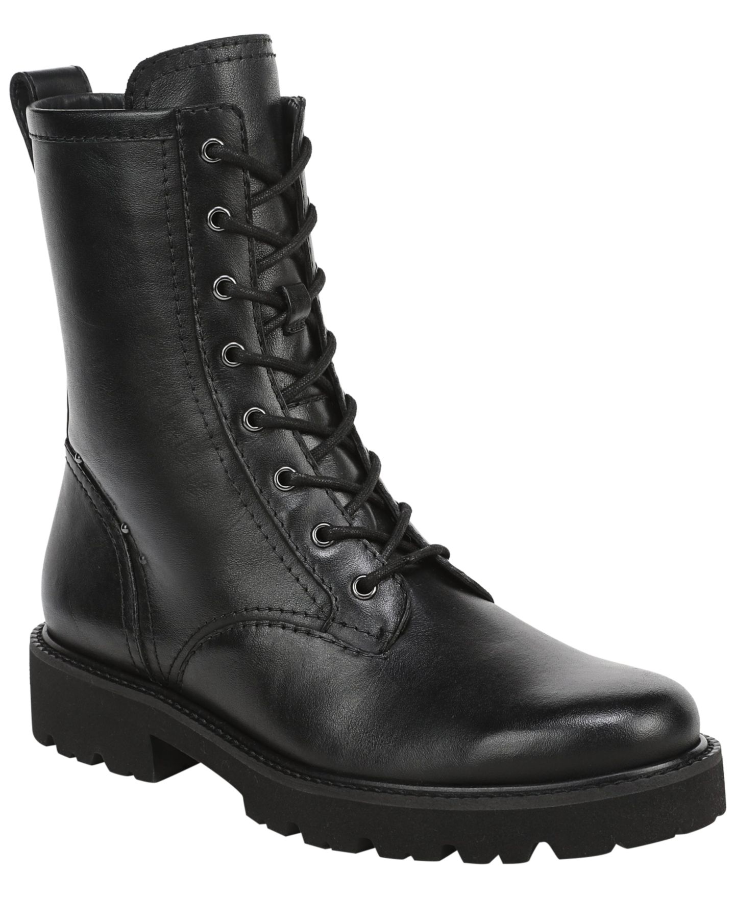 Женские ботинки Franco Sarto Safira Lace-Up Platform, цвет: Чёрный — фото 1