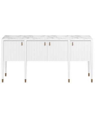 Eave II 75" Wood Adjustable Shelves Sideboard