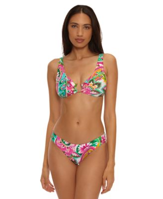Women's La Vie Mira Printed Bikini Swim Top and Adela Bikini Bottom