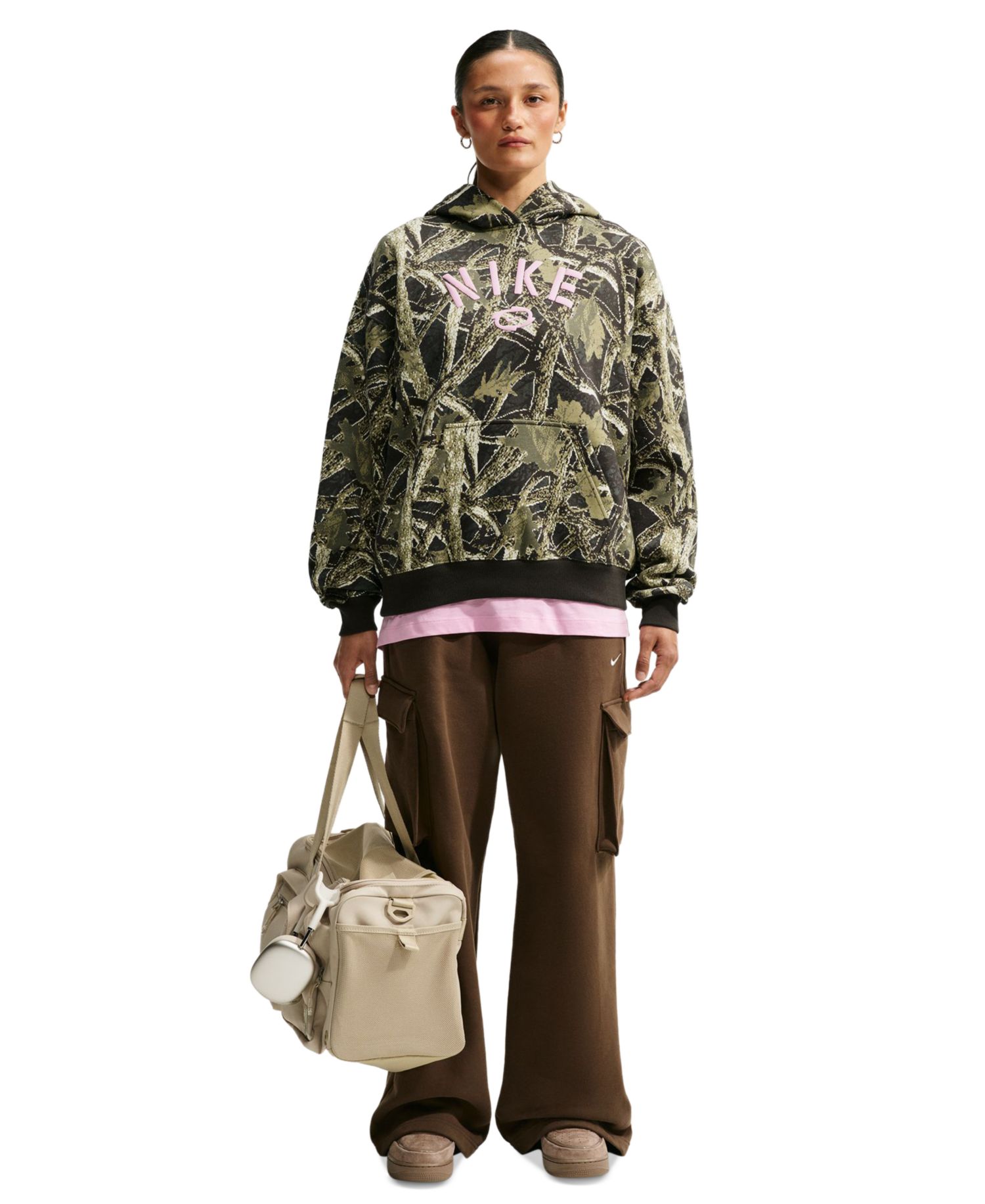 Women's Studio Fleece Medium Weight Oversized Pull-On Hoodie