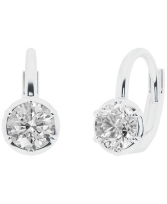 Lab-Grown Diamond Earrings (1-1/2 ct. t.w.) in 14k White Gold (Also in 14k Yellow Gold)