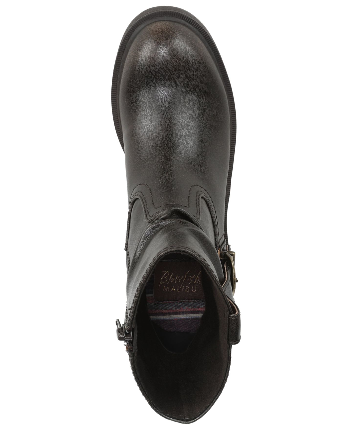 Женские ботинки Blowfish Malibu Finley Round Toe, цвет: Шоколадная искусственная кожа — фото 4