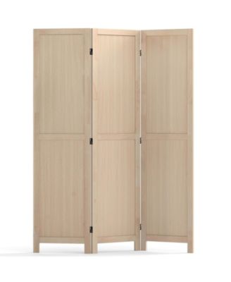Foldable 3 Panel Room Divider Screen for Bedroom, Office and Restaurant Use