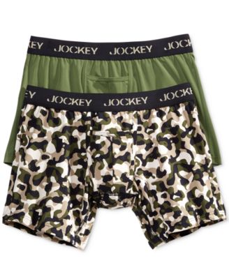 Jockey Sport Microfiber Tagless Boxer Brief Pack Macy's