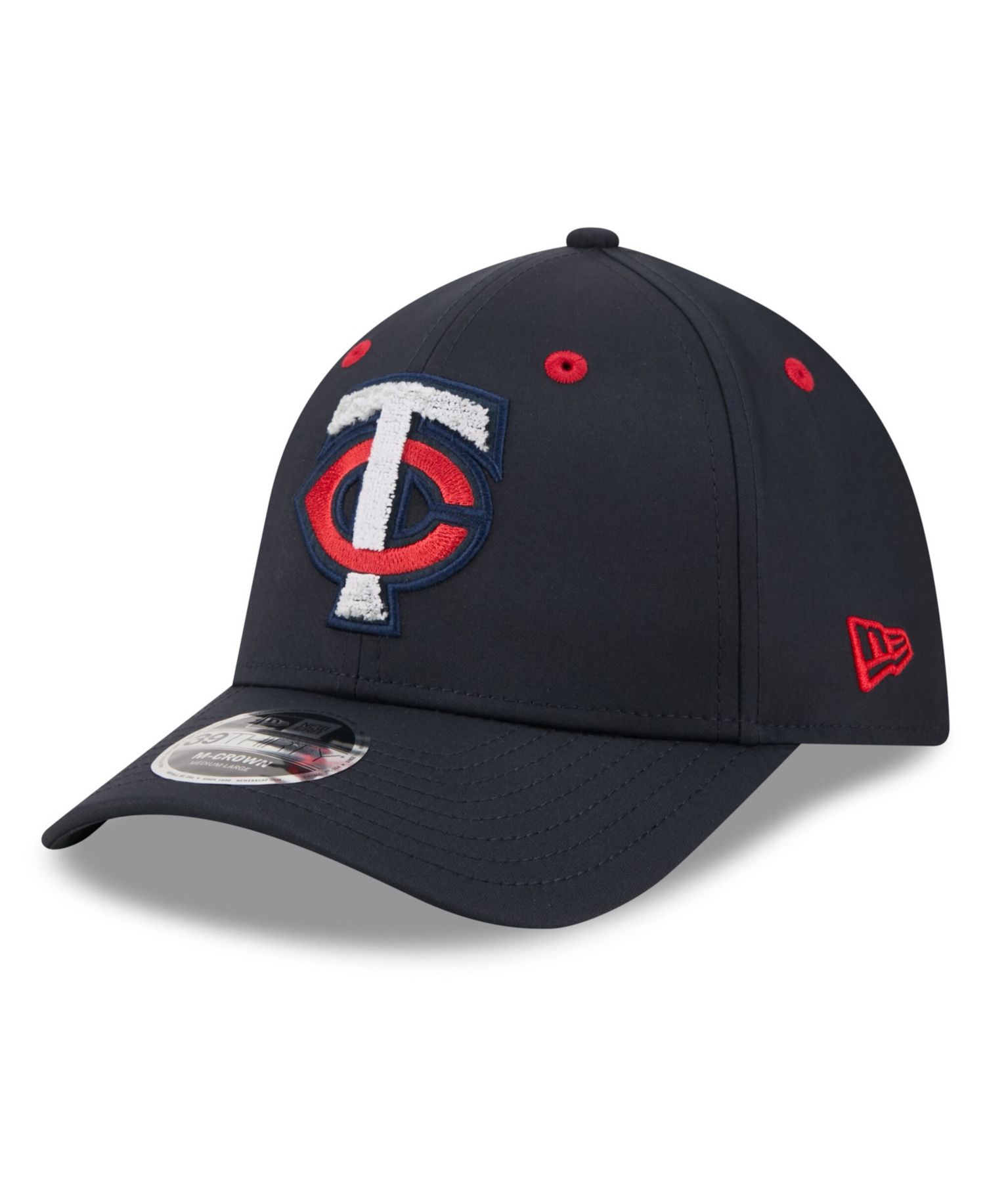 Men's Navy Minnesota Twins 2026 MLB All-Star Game Workout 39THIRTY M-Crown Flex Hat