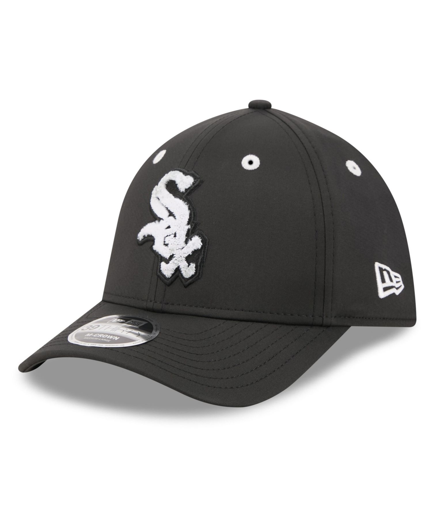 Men's Black Chicago White Sox 2026 MLB All-Star Game Workout 39THIRTY M-Crown Flex Hat