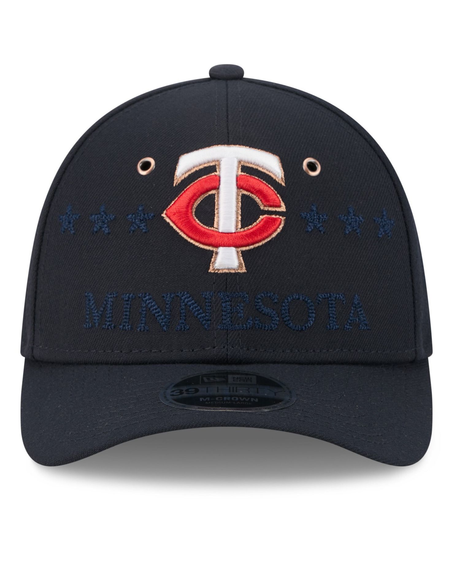 Men's Navy Minnesota Twins 2026 MLB All-Star Game 39THIRTY Flex Hat