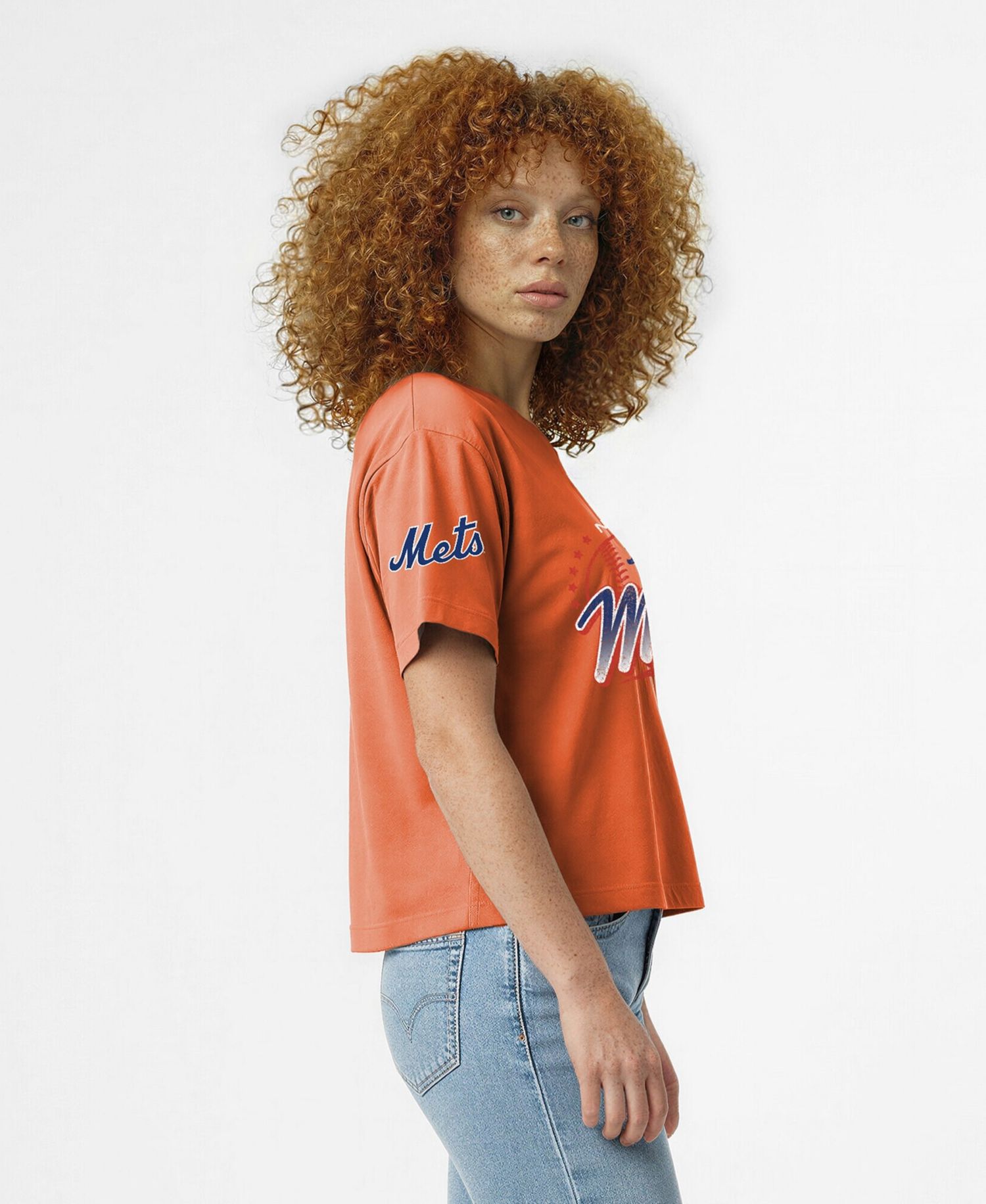 Women's Orange New York Mets All-Star T-Shirt