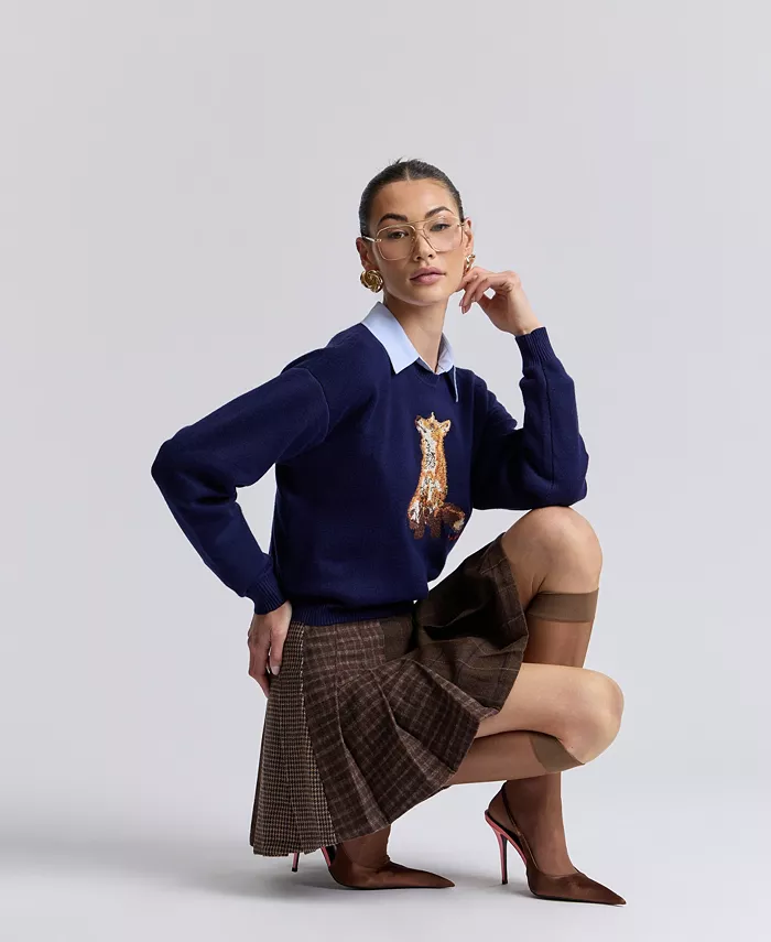 Women's Combo Mini Pleated Skirt - thumbnail 7