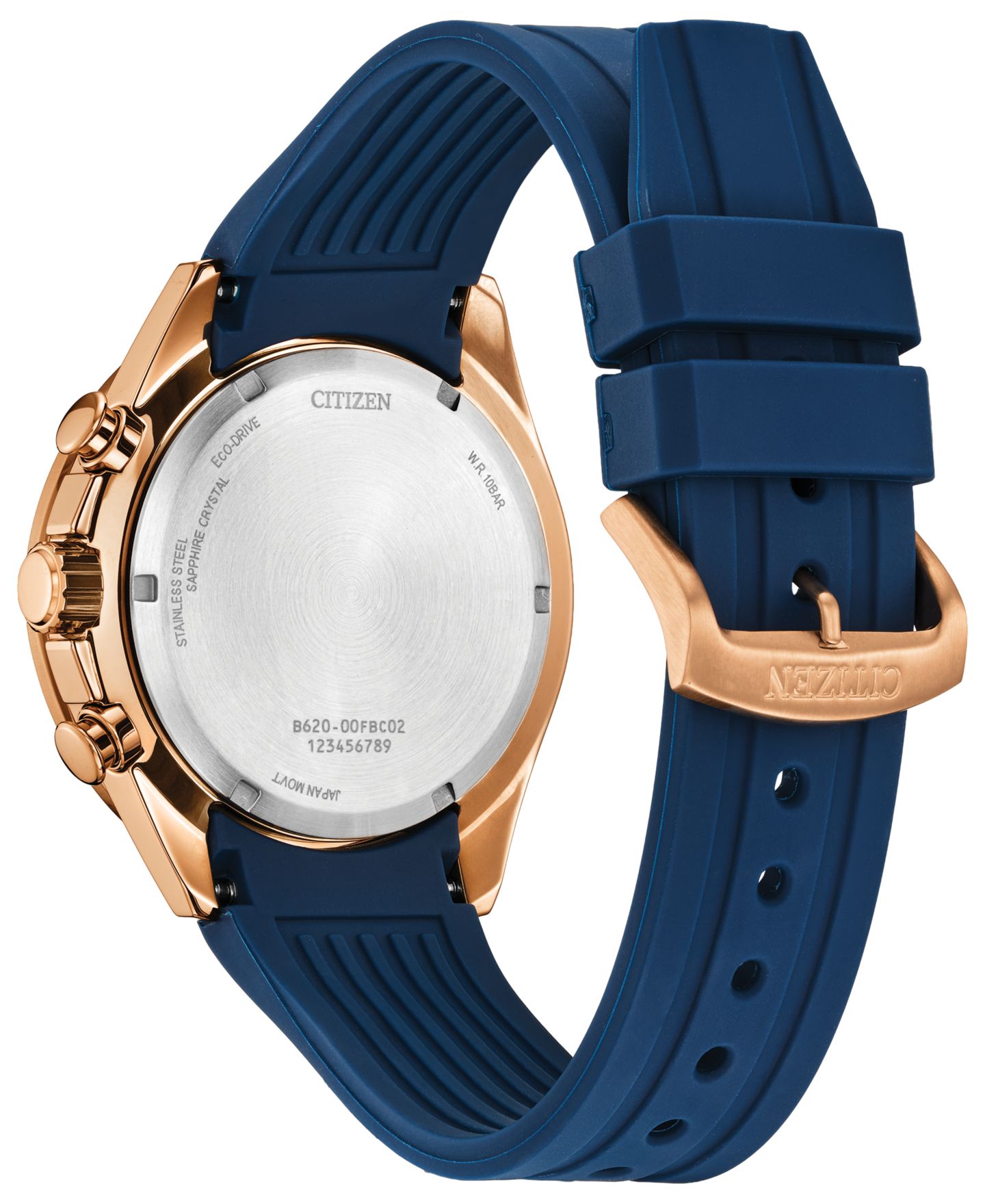 Мужские часы Citizen Endeavor Chronograph Navy Strap Watch, 43mm — фото 5