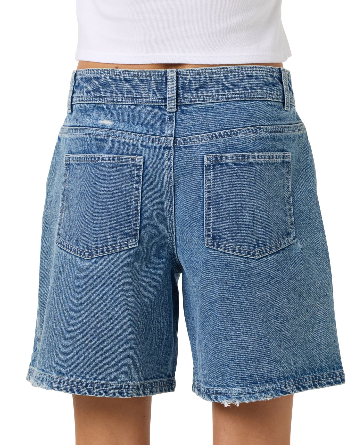 Women's Nola Low-Rise Denim Shorts