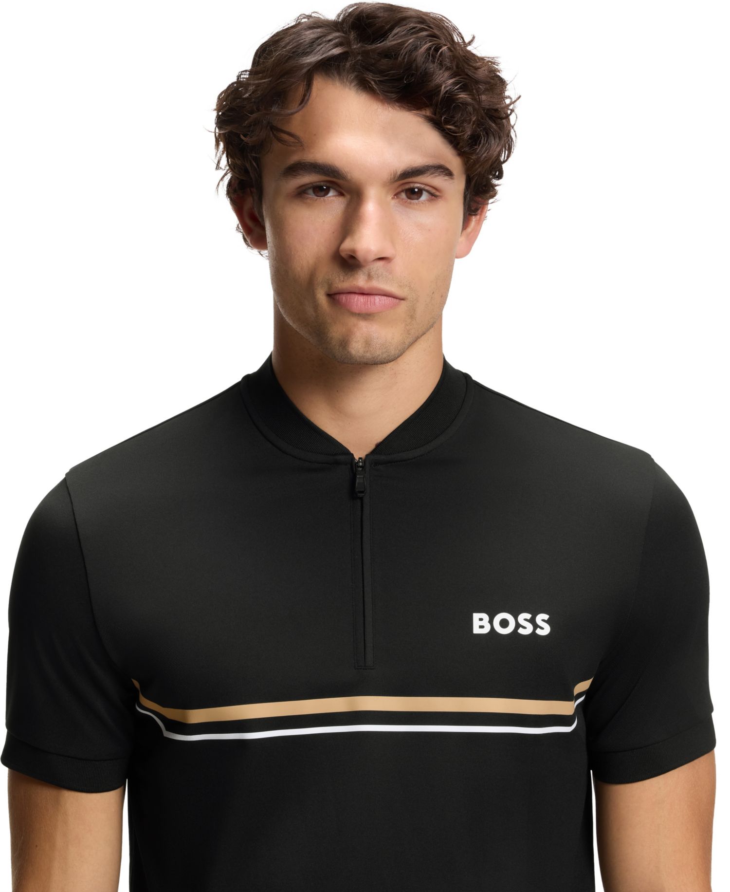 Men's Moisture Management Slim-Fit Polo Shirt