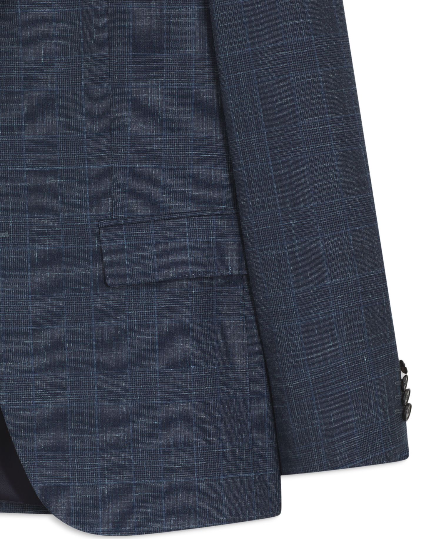 Men's Wool Blend Two-Piece Slim-Fit Suit