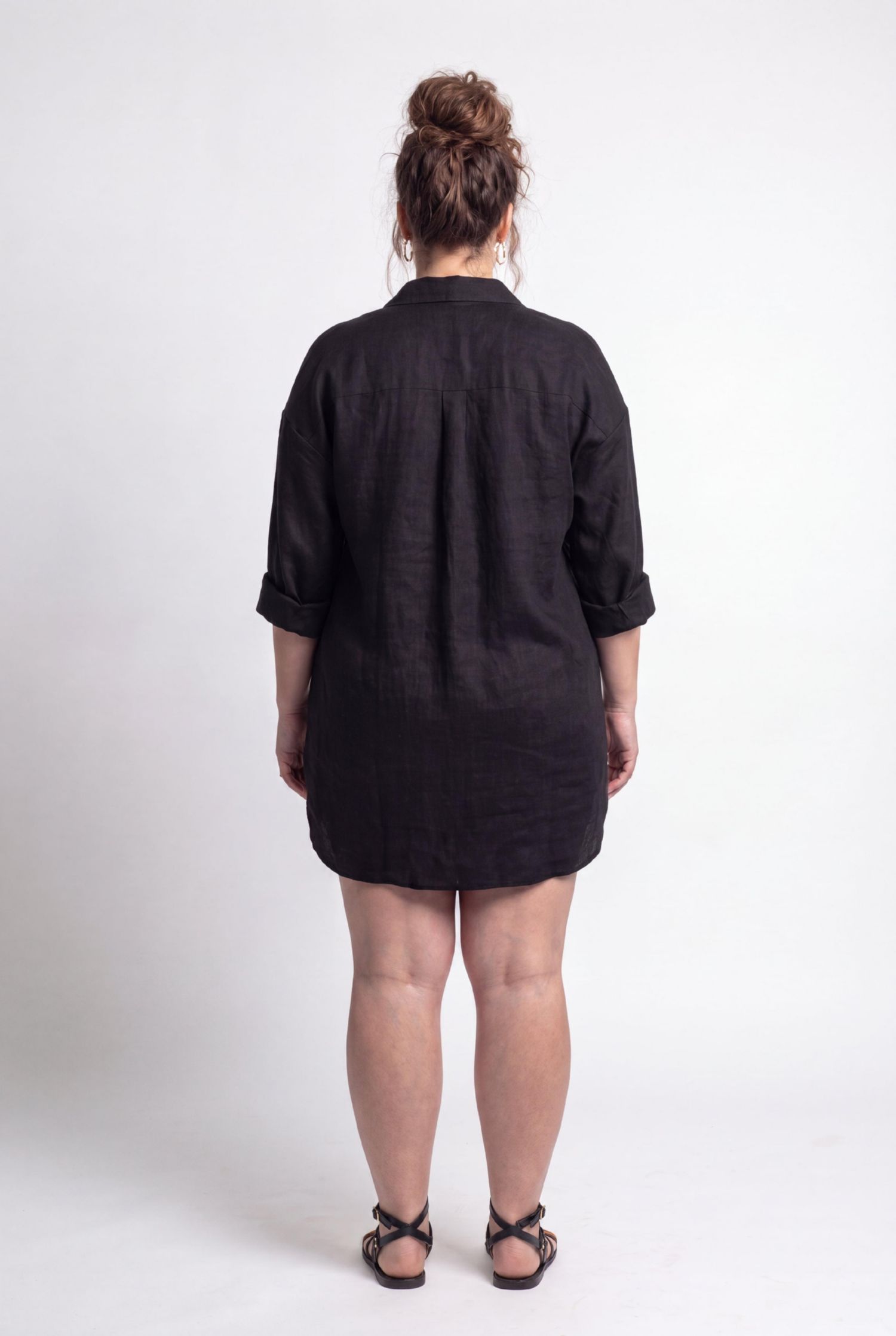 Women's Essential Go-Anywhere Oversized Beach Shirt Cover Up