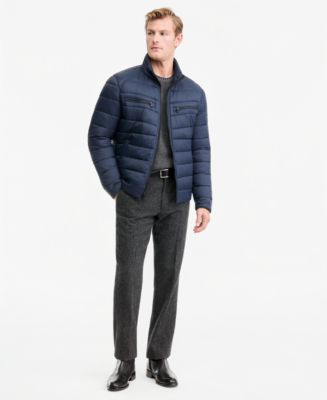 Michael Kors Men's Quilted Full-Zip Puffer Jacket - Macy's