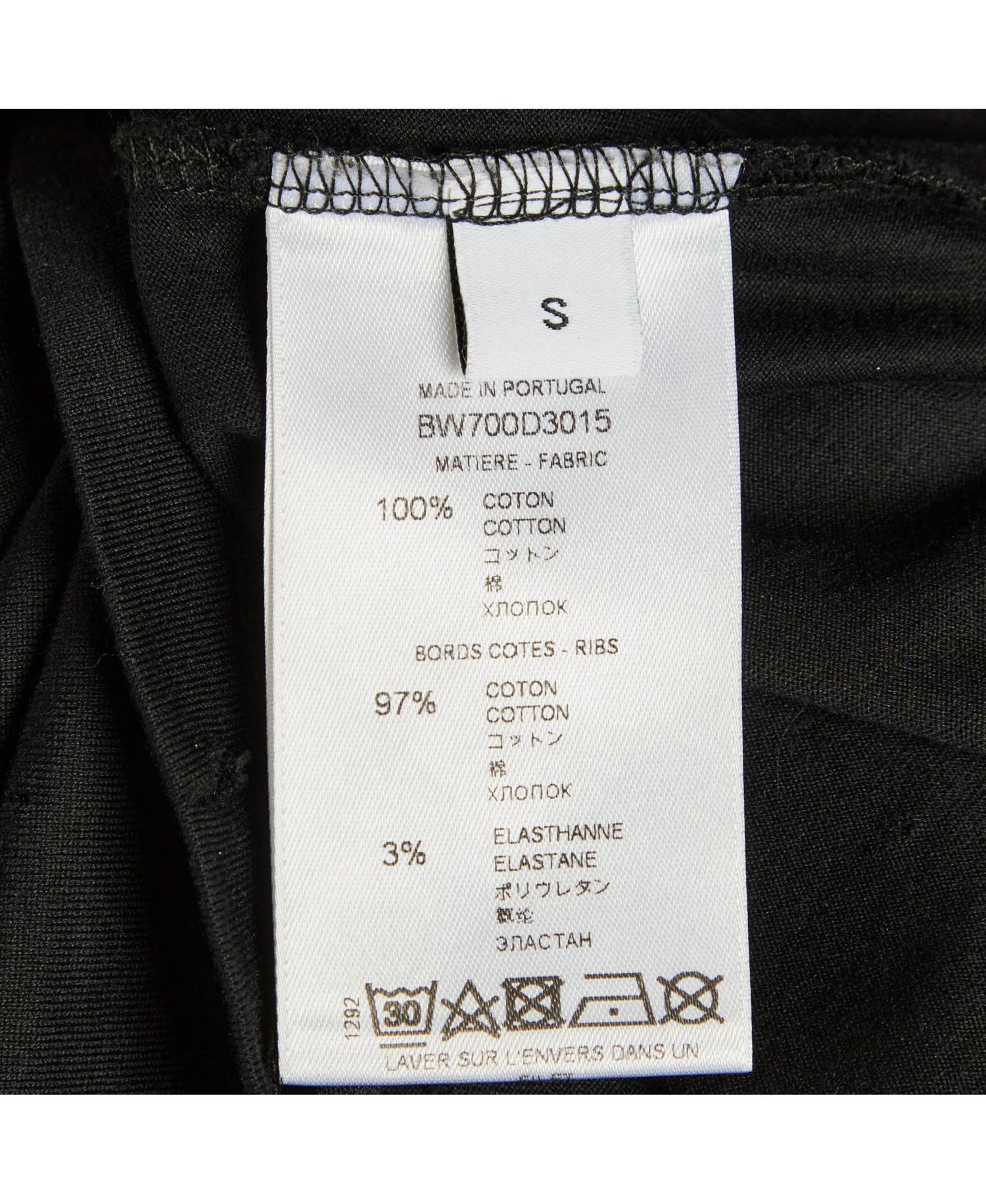Women's Distressed Logo Cotton T-Shirt