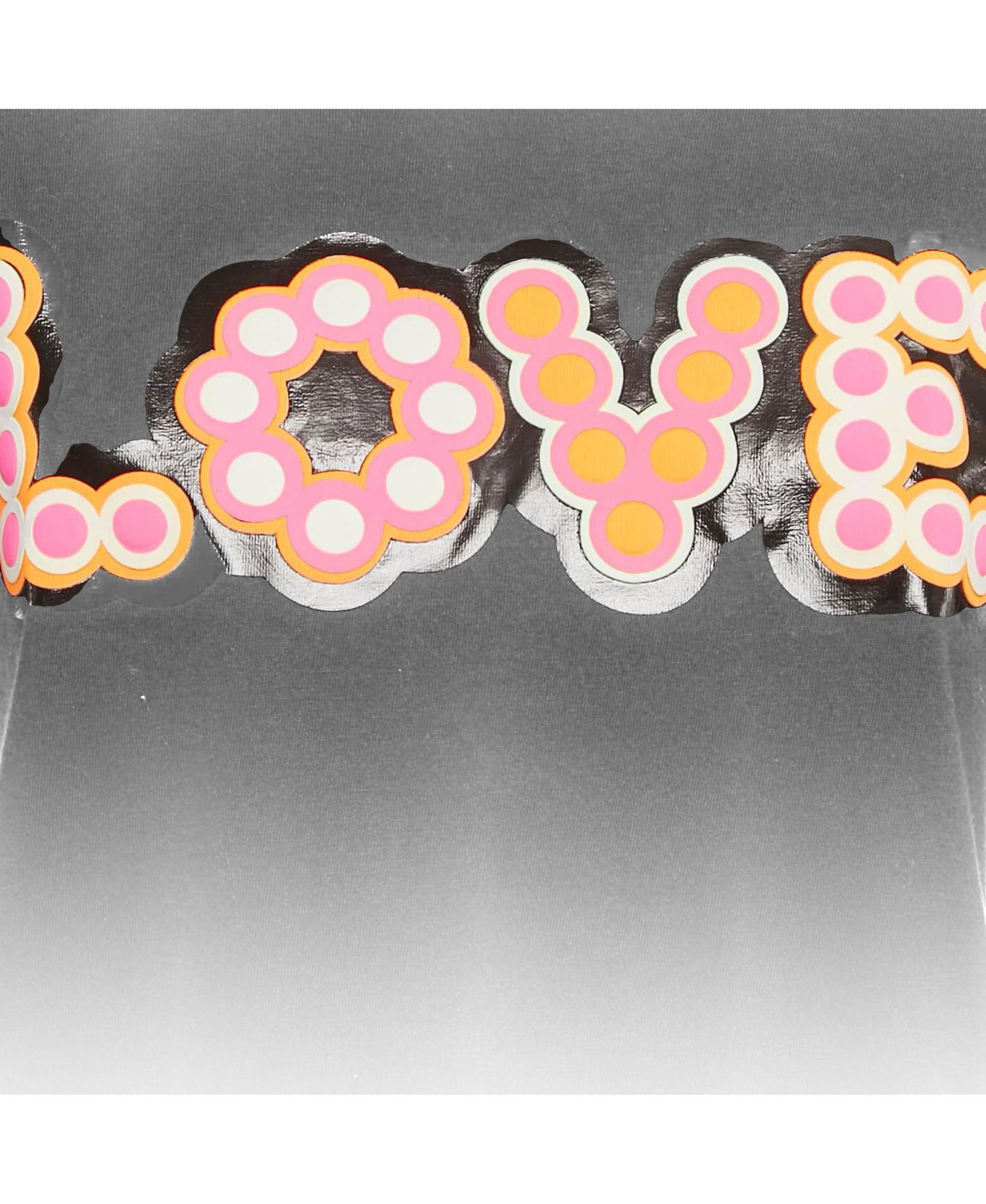 Women's Love Applique Cotton T-Shirt