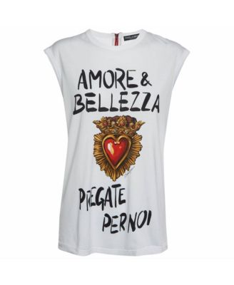 Women's Amore and Bellezza Graphic Jersey Tank Top