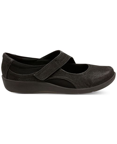 Clarks Collection Women's Cloudsteppers™ Sillian Bella Mary Jane Flats ...