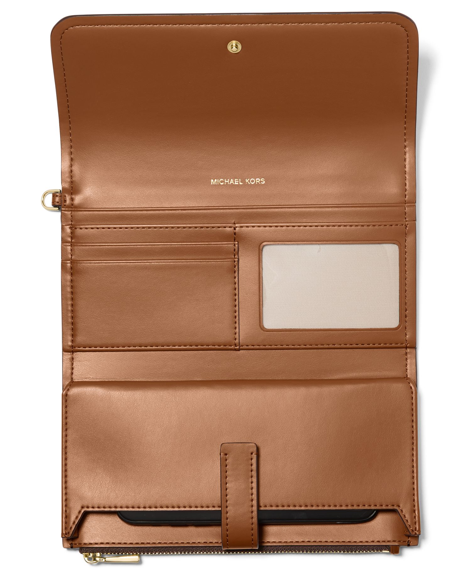 Jet Set Medium Flap Double Zipper Wristlet