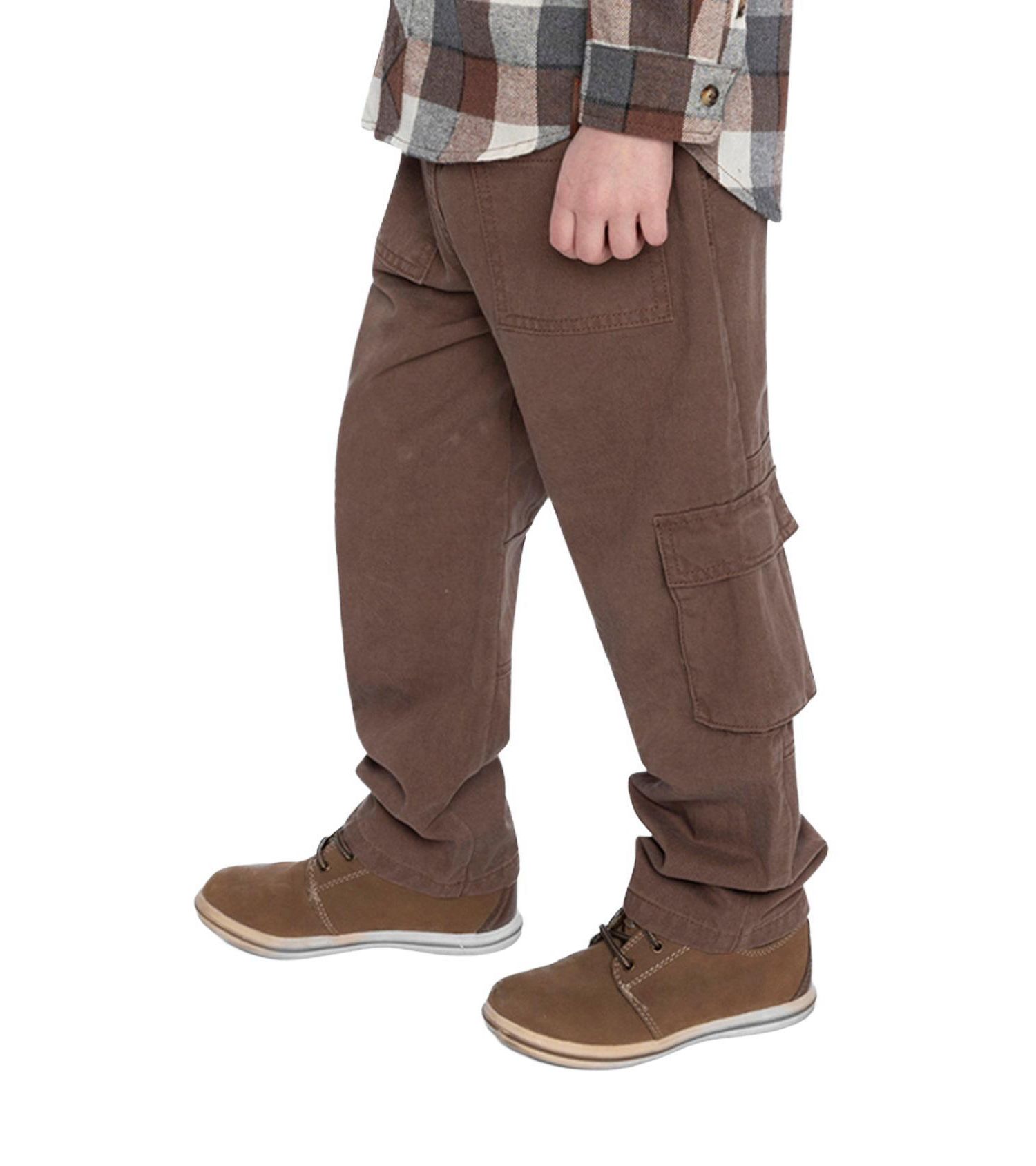 Baby Boys 12M-24M Twill Pants with Cargo Pockets