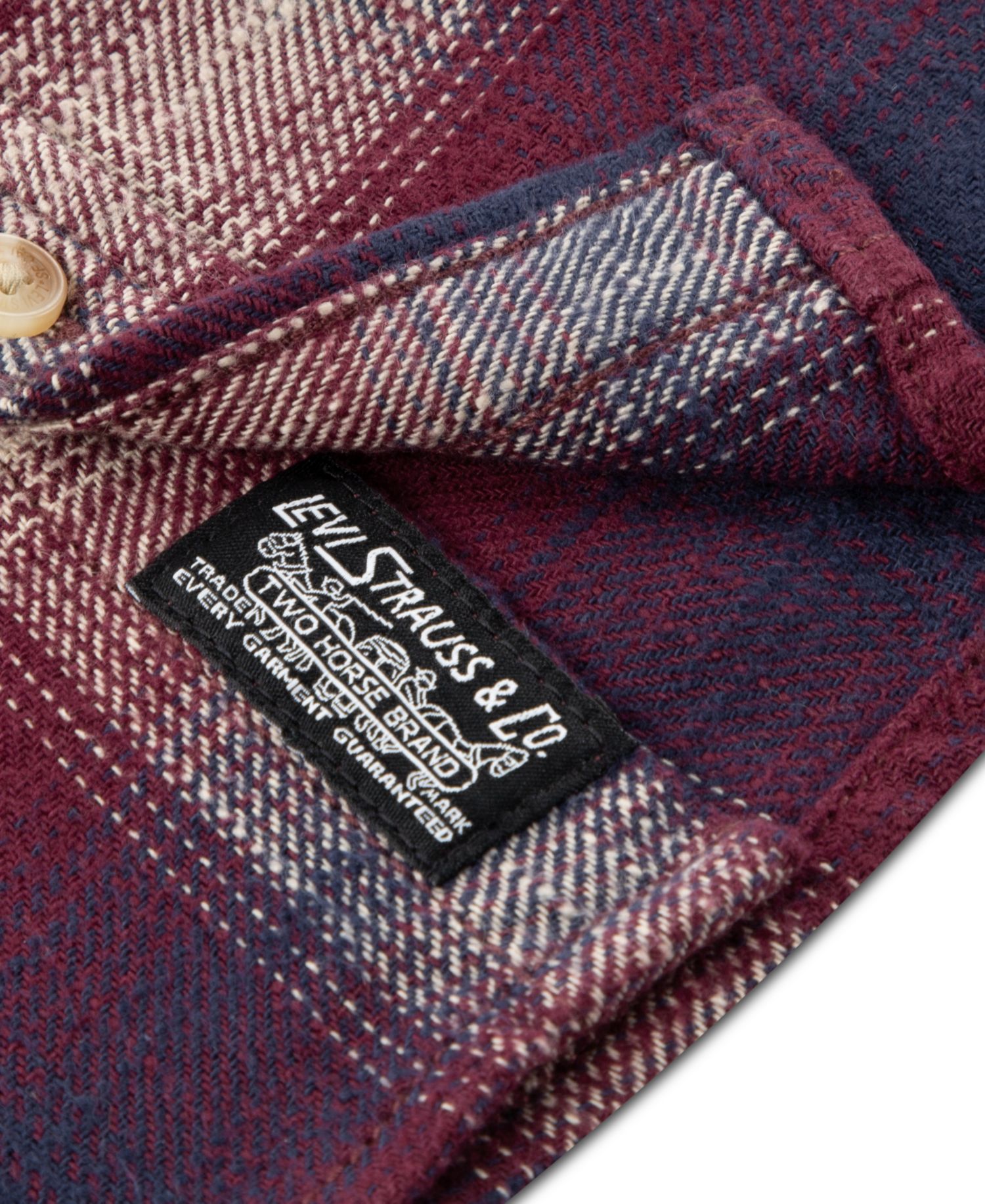 Boys' 2T-7 Shadow Plaid Long-Sleeve Shirt