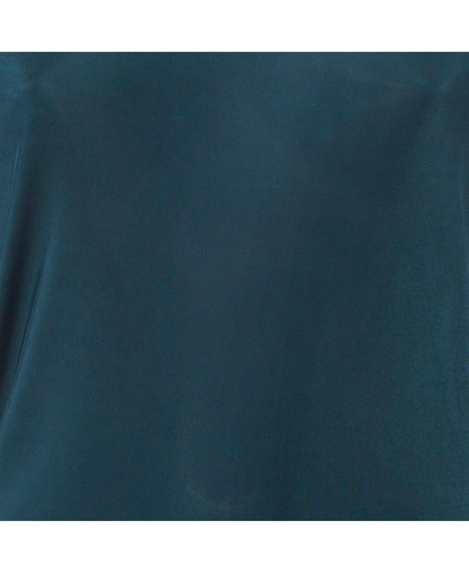 Women's Jersey Boat Neck Top with Glitter Hem