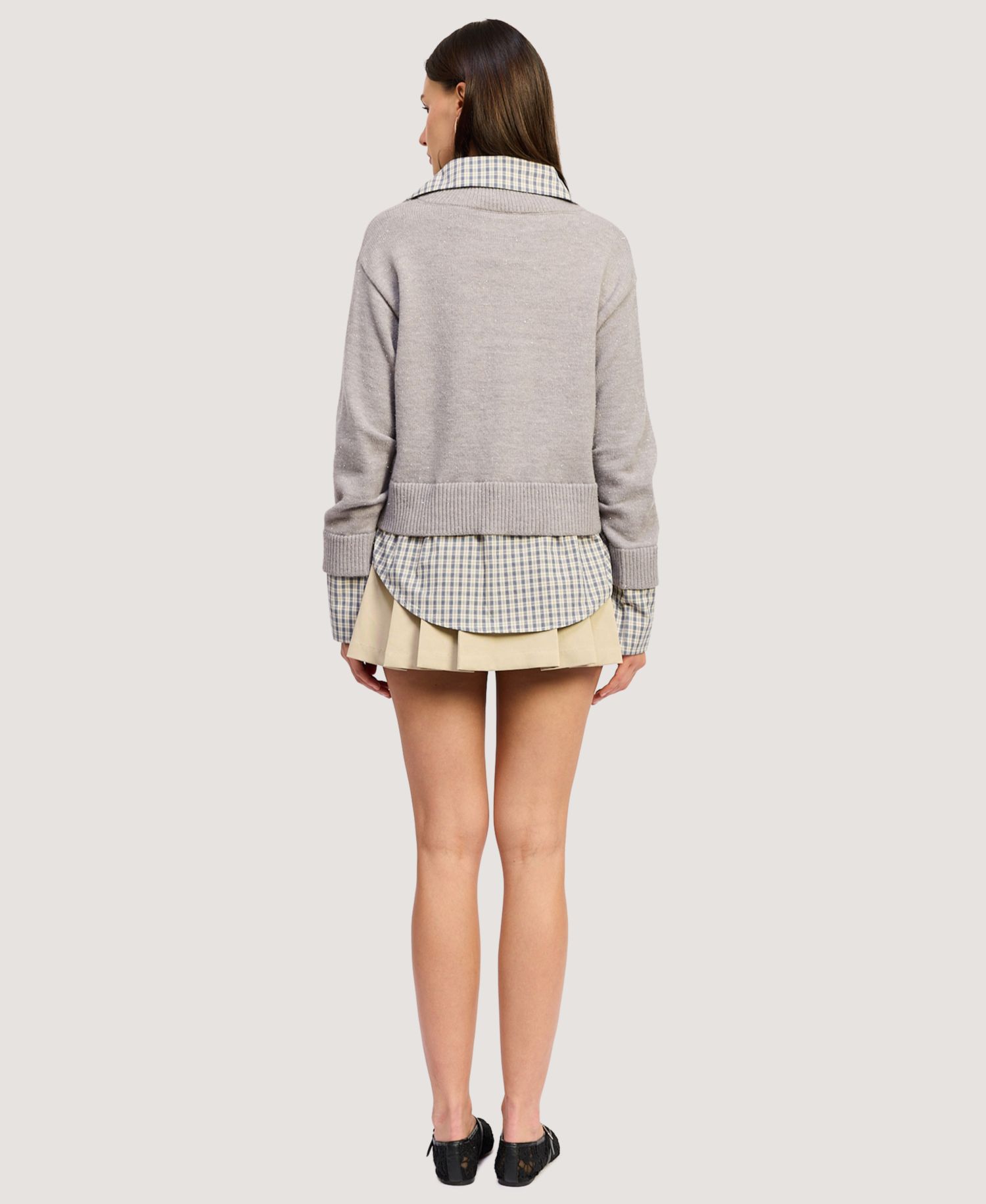 Women's Annie Long-Sleeve Collared Sweater