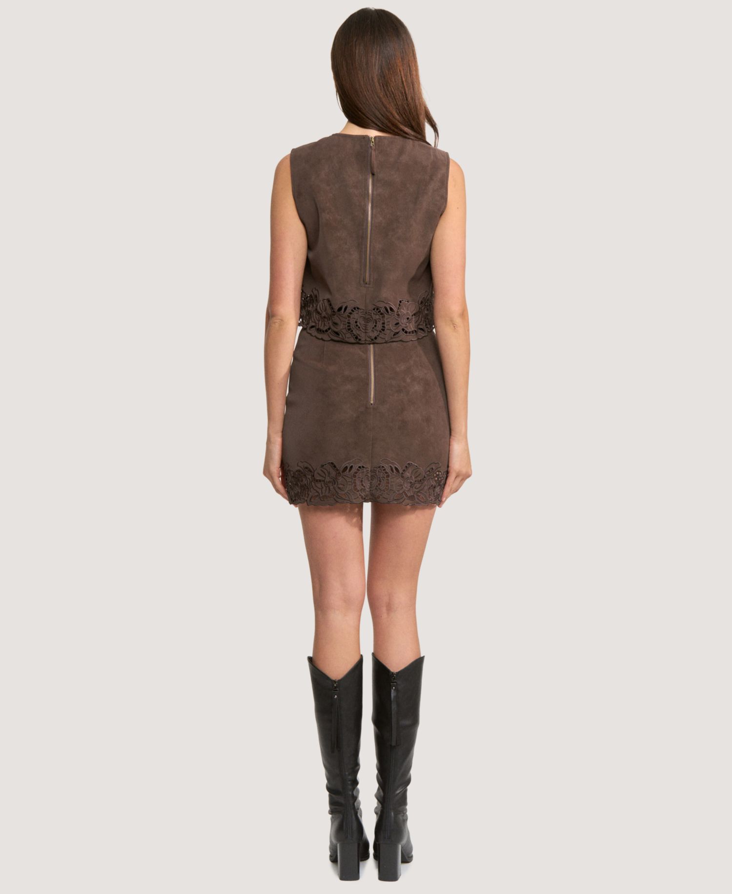 Women's Pauline Zipper Back Top
