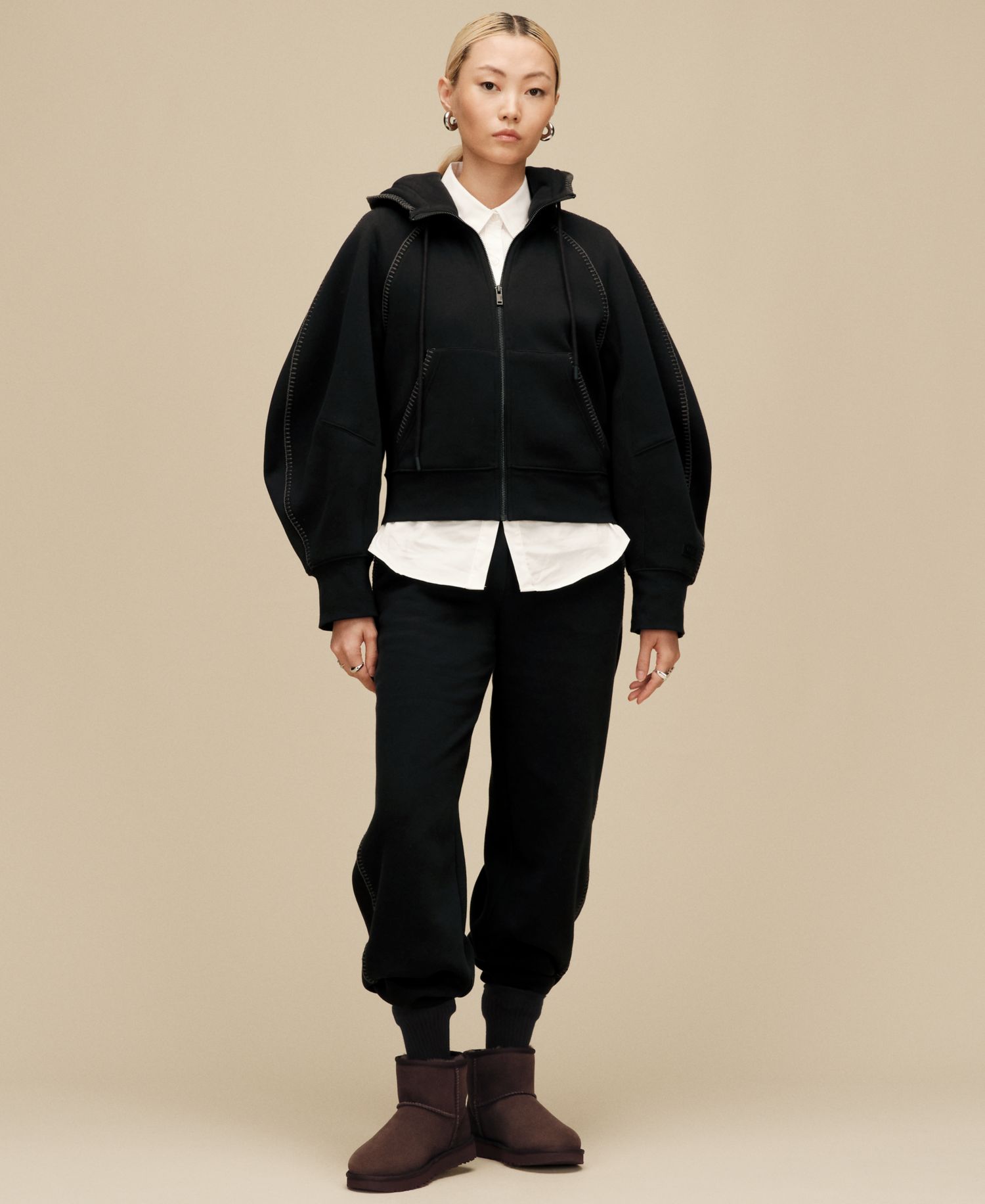 UGG Women's Classic Long-Sleeve Full-Zip Hoodie