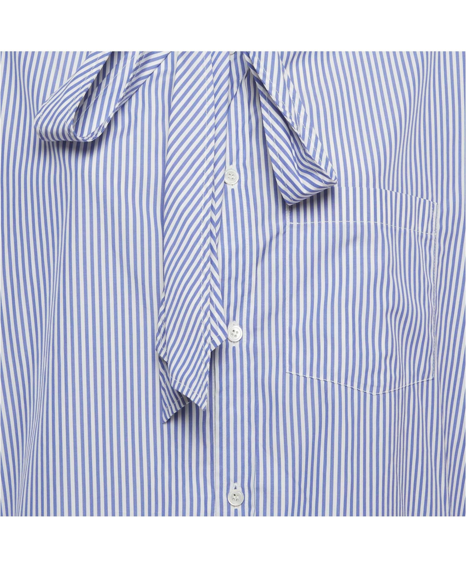 Women's Striped Cotton Oversized Shirt