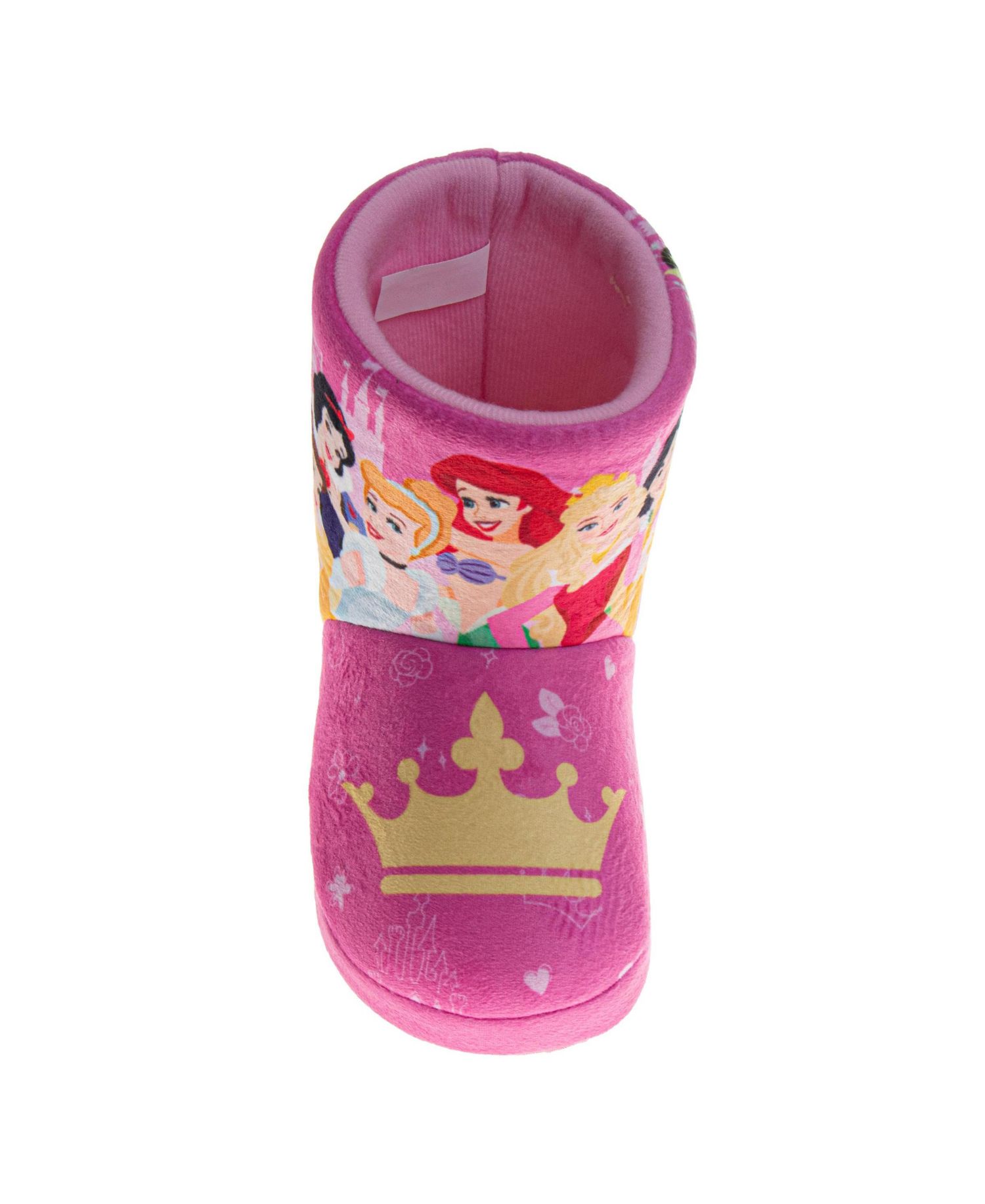 kids Toddler (size 5-6 to 11-12 )Princess Belle Booties Warm, Fluffy, House Slippers