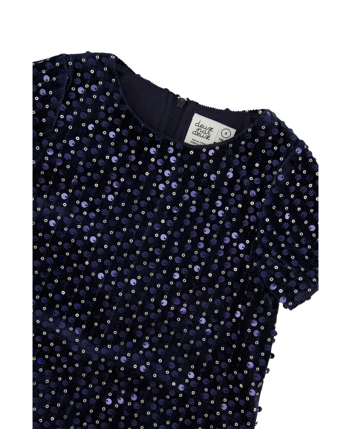 Deux par Deux Toddler Girl's (2T-5T) Short Sleeve A-Line Dress