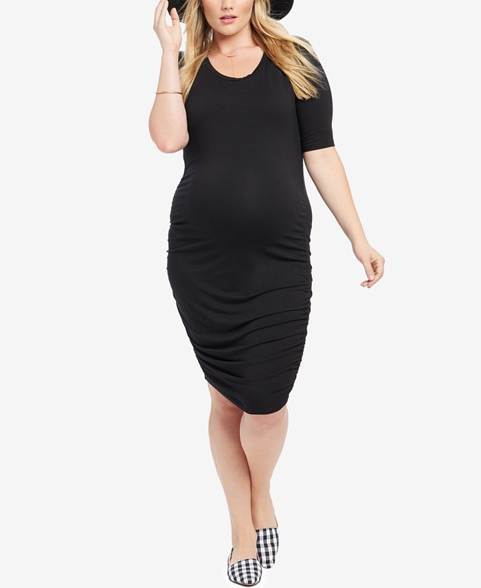 Motherhood Maternity Plus Size ElbowSleeve Sheath Dress Macy's