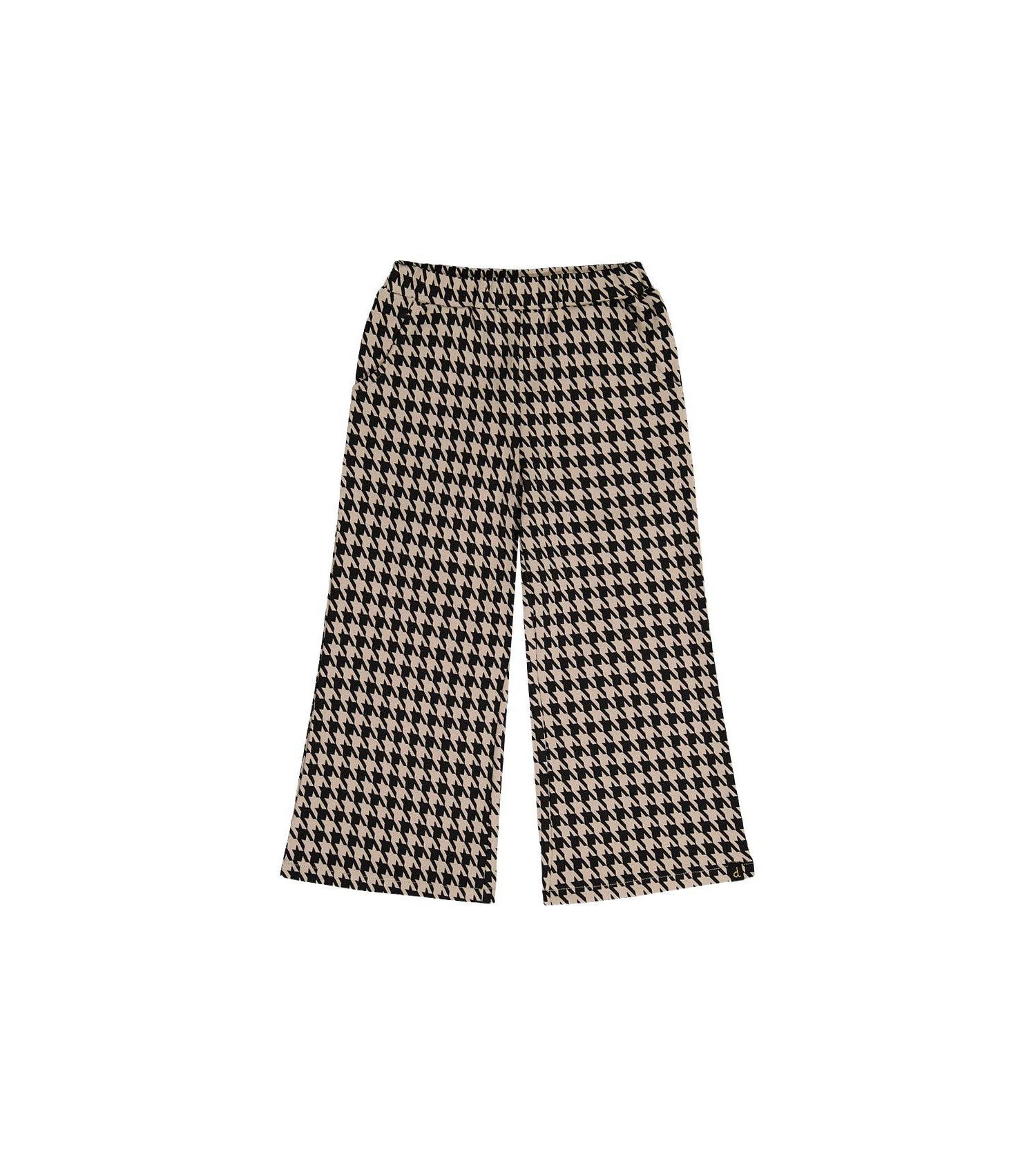 Big Girls 6-14 Flare Pants Houndstooth