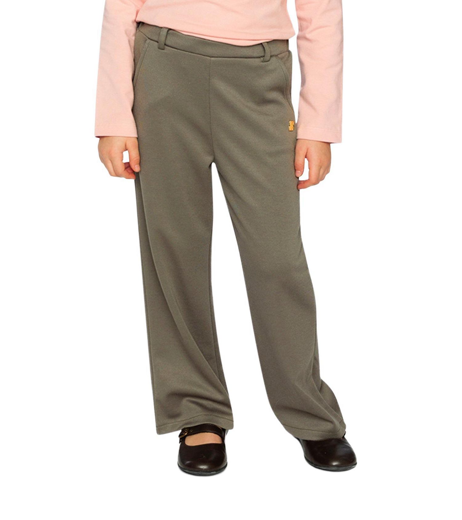 Little Girls Flare Pants Sage