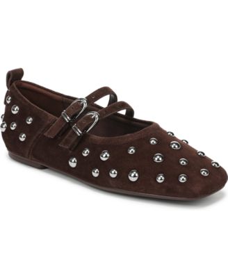 Women's Dawn-Stud Mary Jane Flats
