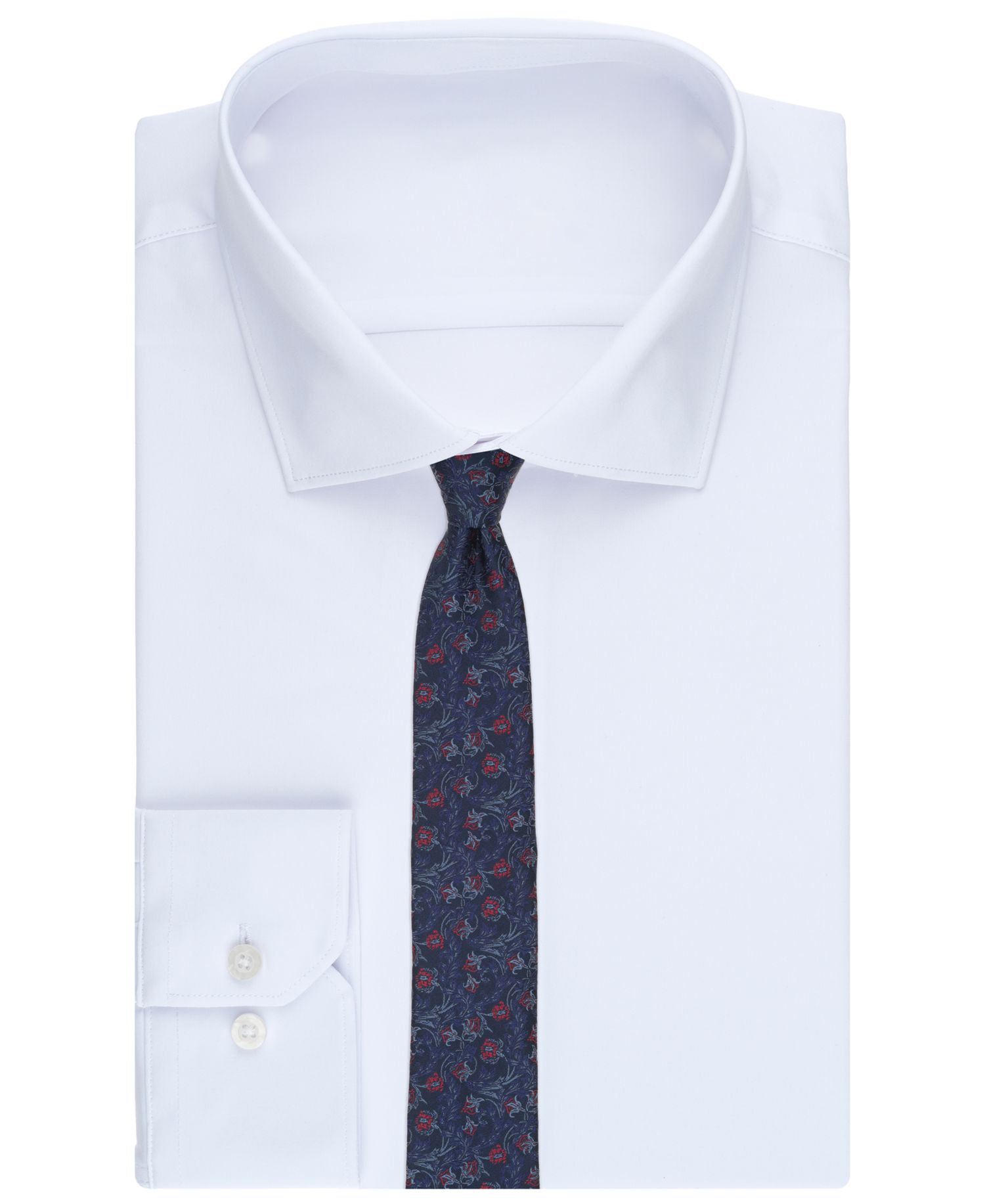 Men's Aster Floral Pattern Tie