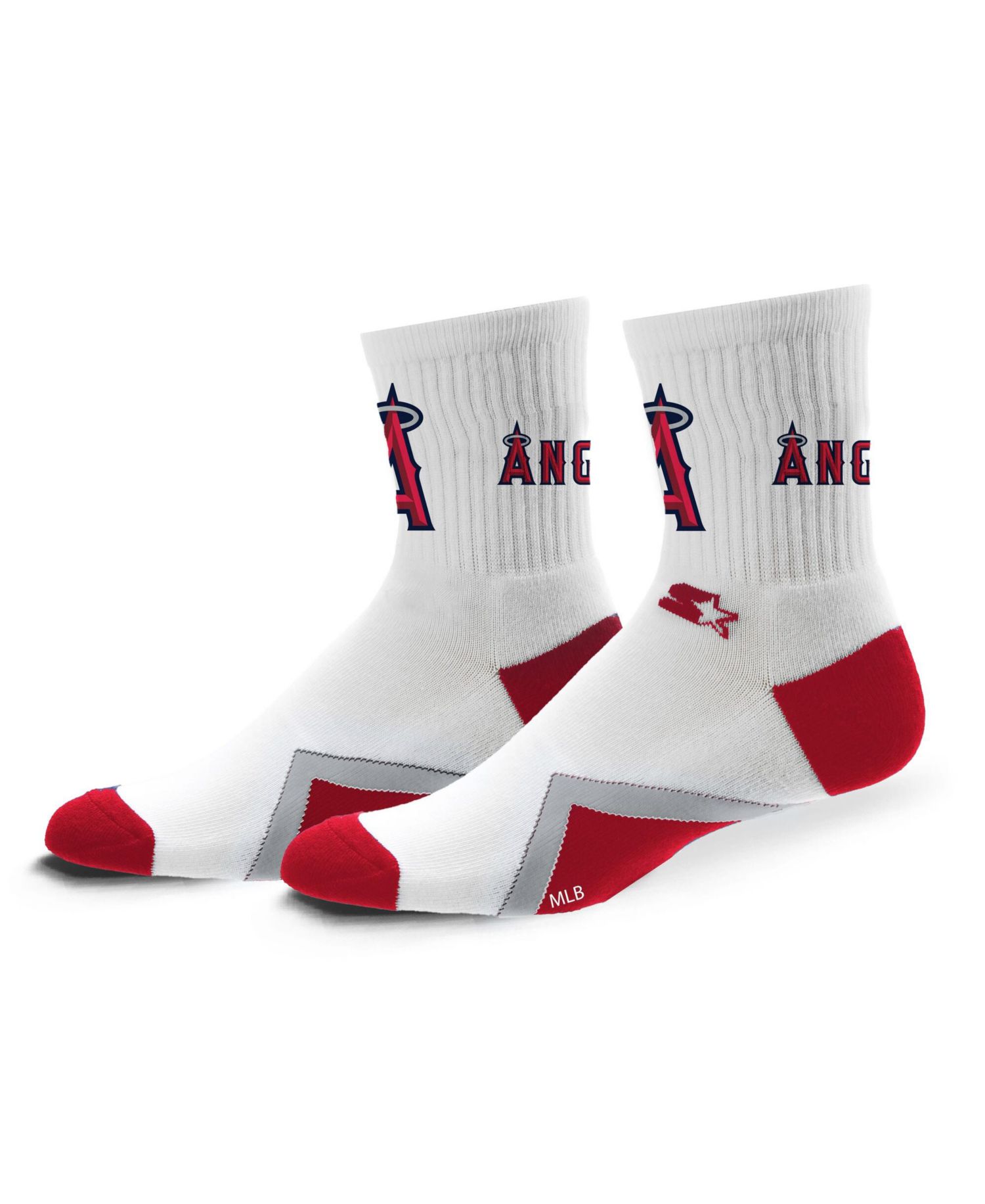 Men's and Women's Los Angeles Angels Striker Mid-Crew Socks