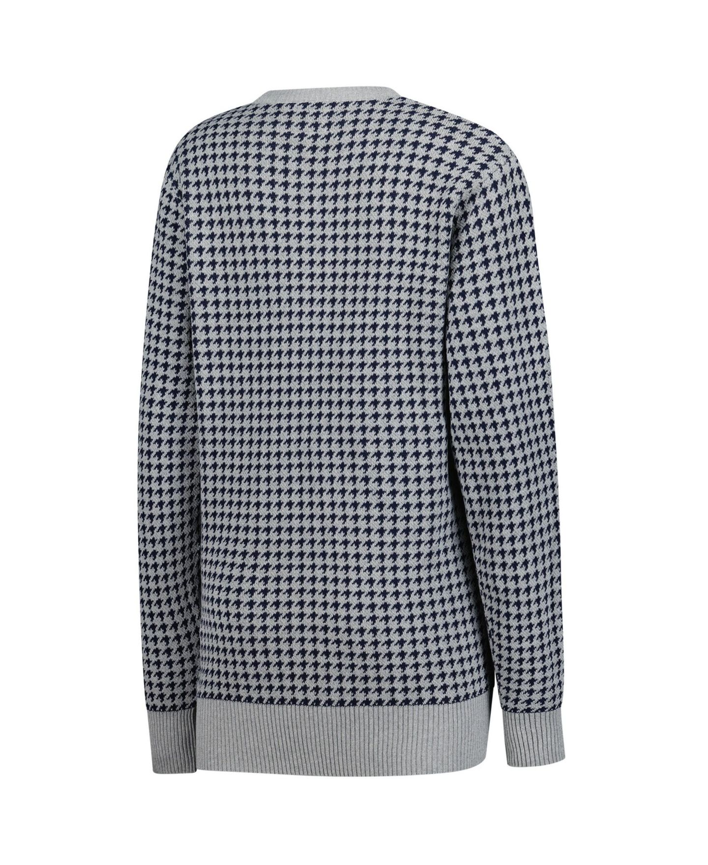 Мужской свитер Uscape Apparel and Gray Penn State Nittany Lions Renew Knit Vintage Houndstooth — фото 3
